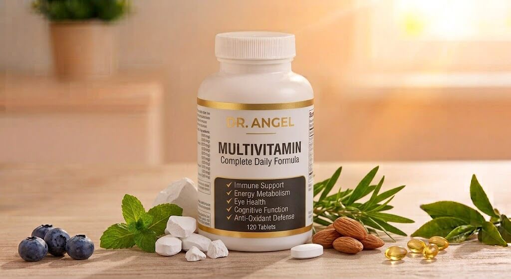 Multivitamin Daily supplement bottle
