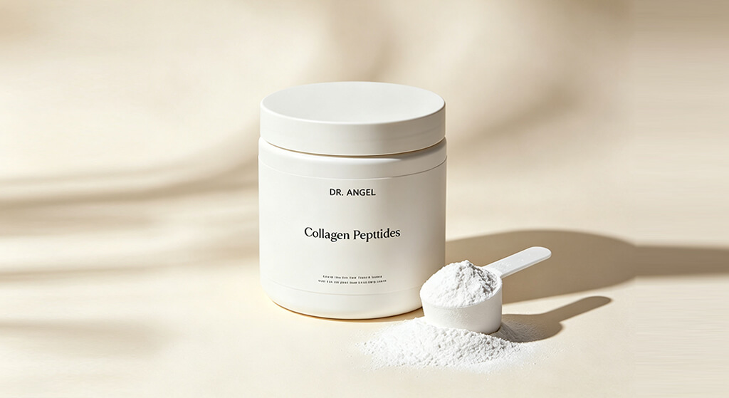 Collagen Peptides supplement bottle